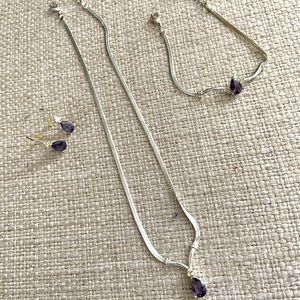 Fashion Jewelry - Necklace, Bracelet and Earrings Set